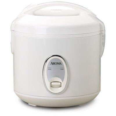 Aroma 8-Cup Cool Touch Rice Cooker Aluminum/Stainless Steel | 9.06 H x 8.66 W x 8.46 D in | Wayfair ARC-914S