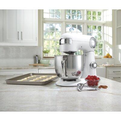 Cuisinart 12 Speed 5.5 Qt. Stand Mixer Metal in Gray/White | 14.17 H x 7.87 W x 14.13 D in | Wayfair SM-50