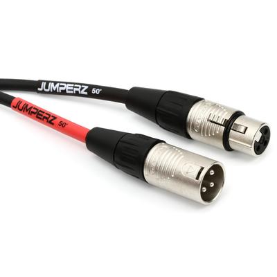 JUMPERZ JBM-50 Blue Line Microphone Cable - 50 foot
