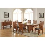 Three Posts™ Isadore Extendable Dining Table Wood in Brown, Size 30.0 H in | Wayfair LOON6105 31963737