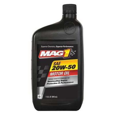 MAG 1 MAG61654 Engine Oil, Conventional, 20W-50, 32 Oz.