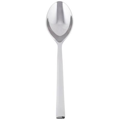 World Tableware 930 002 Briossa 7 1/8" 18/8 Stainless Steel Extra Heavy Weight Dessert Spoon - 12/Case