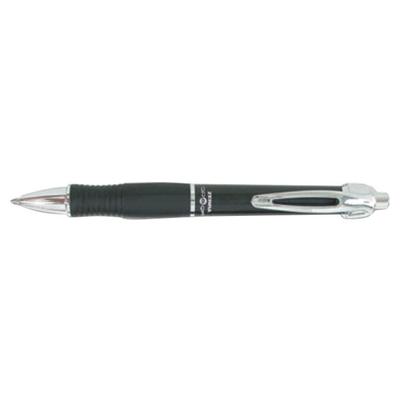 Zebra 42610 GR8 Black Ink with Black Barrel 0.7mm Retractable Roller Ball Gel Pen - 12/Pack