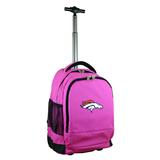Pink Denver Broncos 19'' Premium Wheeled Backpack