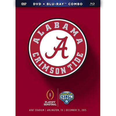 Alabama Crimson Tide College Football Playoff 2015 Cotton Bowl Champions DVD & Blu-Ray Combo Pack
