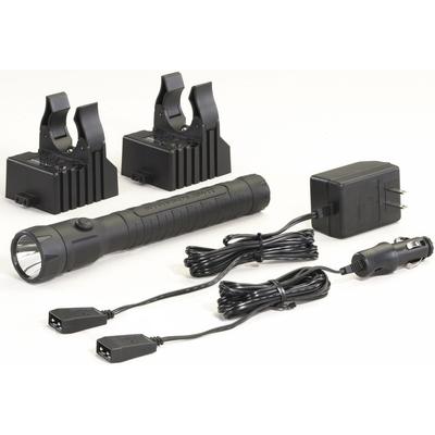 Streamlight PolyStinger LED HAZ-LO Industrial Safety Flashlight 120V AC/12VDC Steady Charge Cord Black 76442