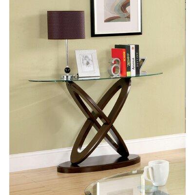Hokku Designs Ronco 48" Console Table Wood in Brown | 30 H x 48 W x 18 D in | Wayfair 67A5A4619B8842B387457F8F34983C65