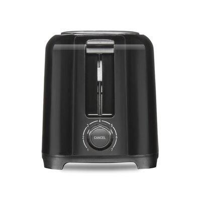 Proctor-Silex 2-Slice Durable Toaster Stainless Steel in Black | 7.5 H x 6.5 W x 10 D in | Wayfair 22215PS