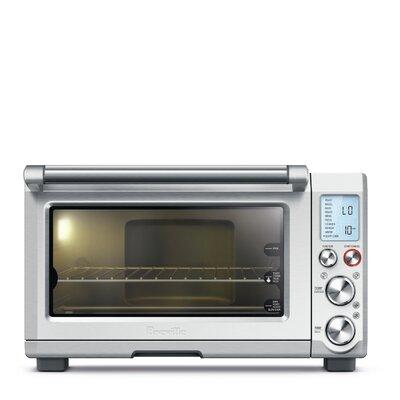Breville Smart Pro Toaster Oven in Gray, Size 11.0 H x 18.5 W x 14.5 D in | Wayfair BOV845BSS