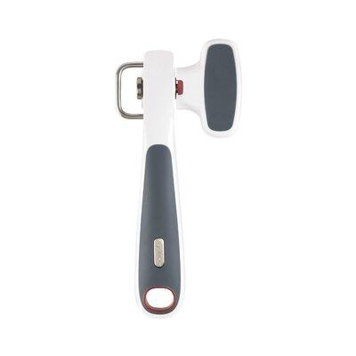 Zyliss Safe Edge Can Opener Stainless Steel in Gray/White | 4.13 W x 1.06 D in | Wayfair E930027U