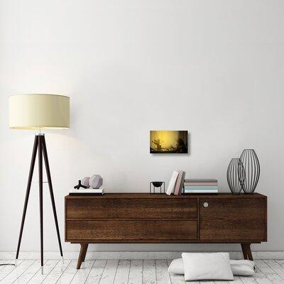 East Urban Home 'First Notes' Photographic Print On Wrapped Canvas in Black/Yellow | 9.6 H x 16 W x 1.5 D in | Wayfair ERNH2270 46683987