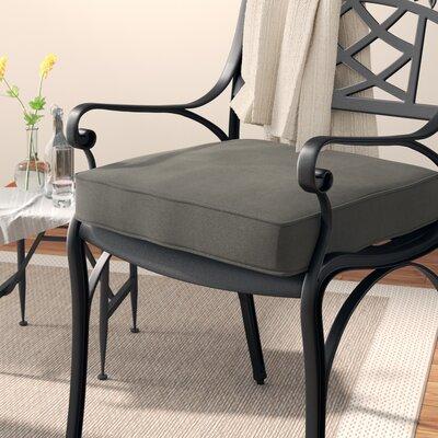 Sand & Stable™ Outdoor Sunbrella Dining Chair Cushion Acrylic, Glass in Gray | 5 H x 25 W in | Wayfair 26A6552551AC482EAFE1B031D32D505B
