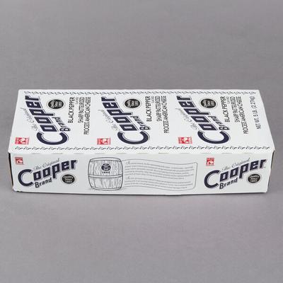 Cooper® Cheese Black Pepper Sharp White American Cheese - 5 lb. Solid Block