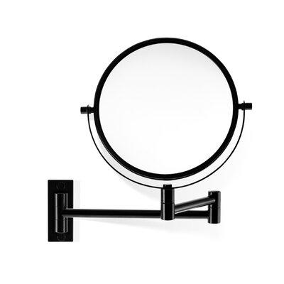 WS Bath Collections Spiegel Modern & Contemporary Magnifying Makeup/Shaving Mirror Metal in Black | 11.8 H x 7.5 W x 18.3 D in | Wayfair WS 33 BM