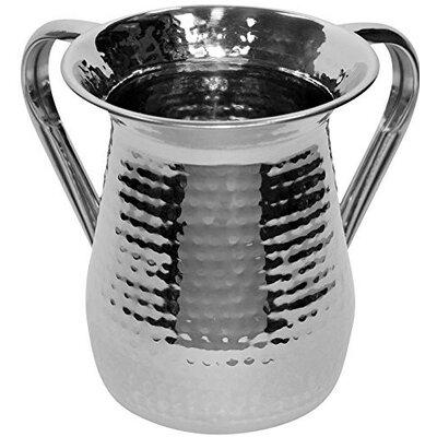 Ben and Jonah Ultimate Judaica Kiddush Cup Stainless Steel in Gray | 5.5 H x 5 W x 5 D in | Wayfair MGW-#WC11682