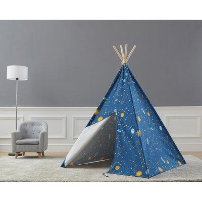 Asweets Asweet Kid's Indoor Cotton Triangular Play Tent Cotton in Blue | 66.9 H x 39.3 W x 39.3 D in | Wayfair 10101162