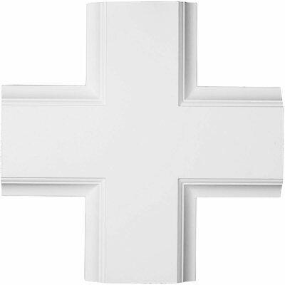 Ekena Millwork Inner Cross Intersection for 8" Traditional Coffered Ceiling System Urethane | 20 H x 20 W x 0.0787 D in | Wayfair CC08ICI02X20X20TR