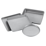 Farberware 4 Piece Non-Stick Bakeware Set Carbon Steel in Black/Gray | Wayfair 57775