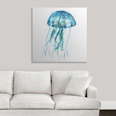 Highland Dunes Matsumoto Jellyfish' Edward Selkirk Graphic Art Print | 20 H x 20 W x 1.5 D in | Wayfair 70495207F84C4D0D9FE59F10DE4BFF17