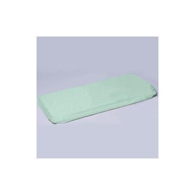 Harriet Bee Elmore Moses Basket Cradle Sheet Cotton Blend in Green/Blue, Size 27