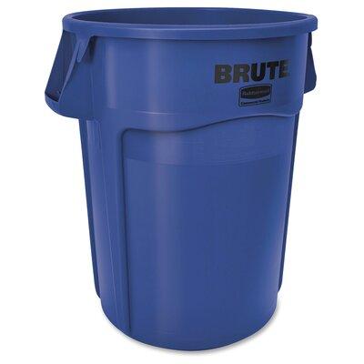 Rubbermaid Commercial Products Brute 44 Gallon Waste basket in Blue | 31.3 H x 28 W x 28 D in | Wayfair 264360BE
