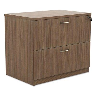Alera® Valencia 2-Drawer Lateral Filing Cabinet Wood in Brown | 29.5 H x 34 W x 22.75 D in | Wayfair ALEVA513622WA