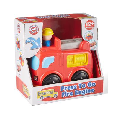 Small World Toys Toy Cars and Trucks - Pres-N-Go Fire Engine