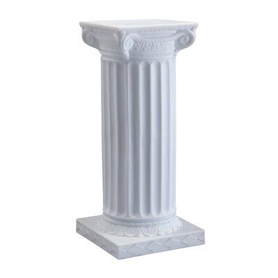 Astoria Grand Shaver Empire Column Pedestal Resin/Plastic, Size 24.0 H x 10.5 W x 10.5 D in | Wayfair B6059DC497784014B4B3626B4F35C4E3