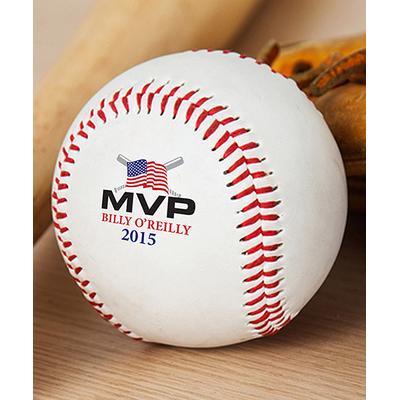 Hampton Technologies Baseballs - 'MVP' Personalized Baseball