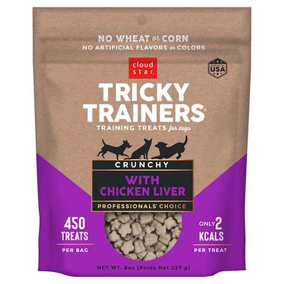 Tricky Trainers Liver Crunchy Dog Treats, 8 oz.