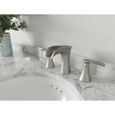 Pfister Jaida Widespread Bathroom Faucet w/ Drain Assembly in Gray | 14.96 W in | Wayfair LF049JDGS