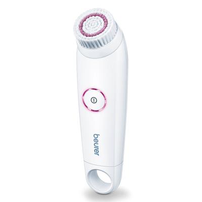 Beurer Skin Cleansing Brushes - White & Pink Electric Waterproof FC45 Facial Cleansing Brush