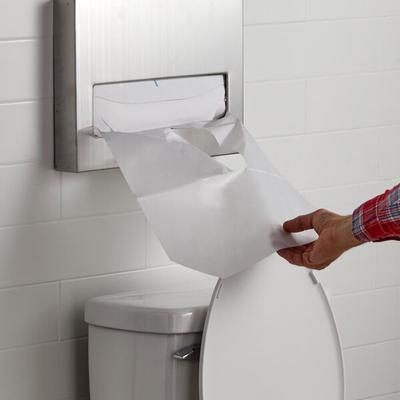 Lavex Half Fold Paper Toilet Seat Cover - 5000 Case