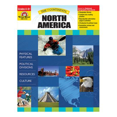 Evan-Moor Educational Publishers Educational Books - The 7 Continents: North America Paperback