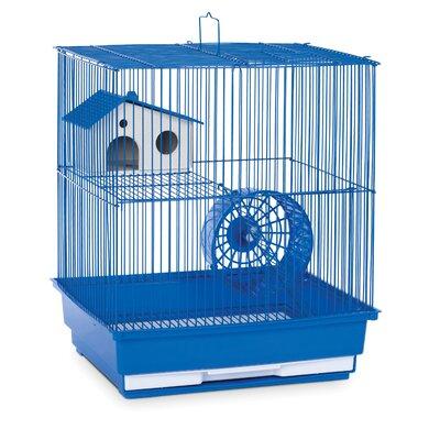 Tucker Murphy Pet™ Kalish Mouse Cage w/ Ramp Metal (provides the best ventilation)/Acrylic/Plastic (lightweight & chew-proof) in Blue | Wayfair