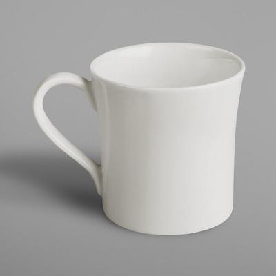 RAK Porcelain FDMU30 Fine Dine 10.2 oz. Ivory Porcelain Mug - 12/Case