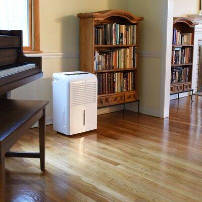 Ivation Energy Star 50 Pint 4500 Sq. Ft. Dehumidifier in White | 24.1 H x 14.2 W x 16.7 D in | Wayfair IVADH50PWP2