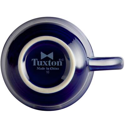 Tuxton CCF-0702 Concentrix 8 oz. Cobalt Round China Cup - 24/Case