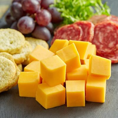 Dinner Bell Creamery Yellow Sharp Cheddar Cheese 5 lb. - 2/Case