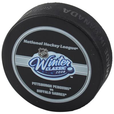 Pittsburgh Penguins vs. Buffalo Sabres 2008 NHL Winter Classic Unsigned Official Game Puck