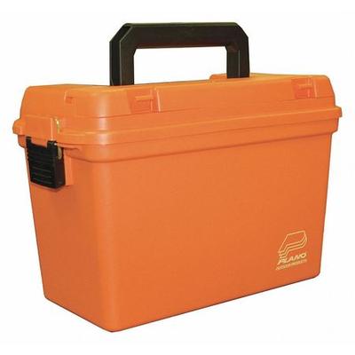 PLANO 161250 Emergency Supply Tool Box, Plastic, Orange, 15 in W x 8 in D x 10