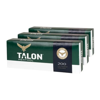 Talon Filtered Menthol 100's Hard Pack 3-Fer - PACK (600)