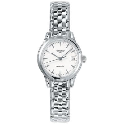 Longines Women's Swiss Automatic Flagship Stainless Steel Bracelet Watch 26mm L42744126