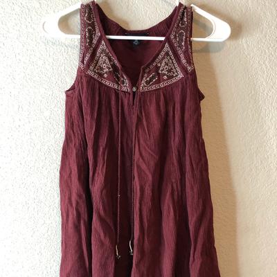 American Eagle Outfitters Dresses | American Eagle Dress | Color: Red | Size: Xxs
