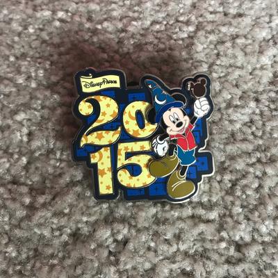 Disney Other | Disney Pin - Mickey 2015 | Color: Black | Size: Os