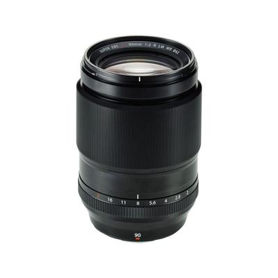 Fujifilm XF90mm F2 R LM WR Camera Lenses Black Medium 16463668