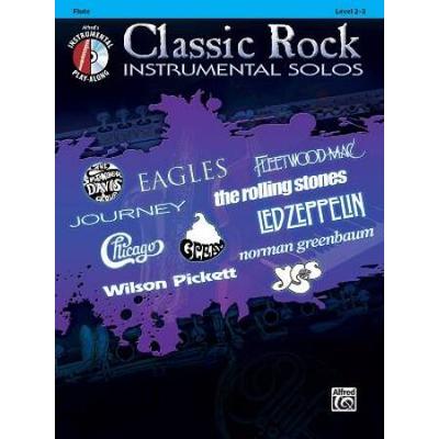Classic Rock Instrumental Solos: Flute: Level 2-3 [With Cd (Audio)]