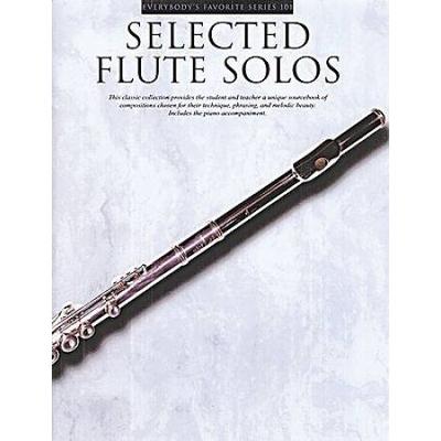 Selected Flute Solos: Everybody's Favorite Series, Volume 101