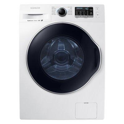 Samsung 2.2 cu. ft. Front Load Energy Star Washer w/ Super Speed in Gray/White, Size 33.5 H x 23.625 W x 27.125 D in | Wayfair WW22K6800AW/A2
