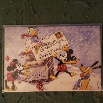 Disney Other | D23 Walt Disney Archives Christmas Postcards | Color: Tan | Size: Os